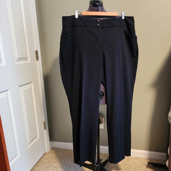 Alfani Woman 18W Black work pants - Picture 1 of 5